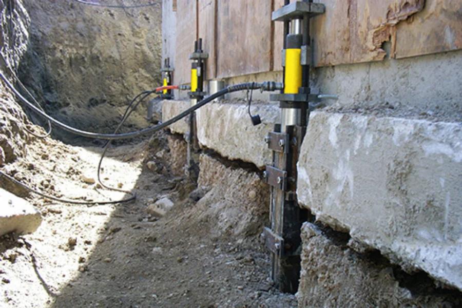 Injection Pier Installation in El Dorado, AR