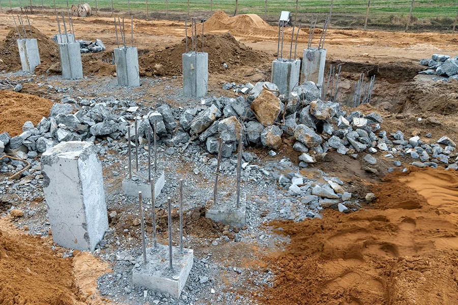 Pre-Construction Pier Installation in El Dorado, AR
