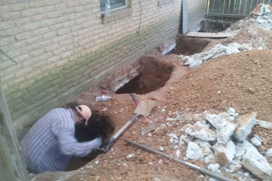 Slab Pier Installation in El Dorado, AR
